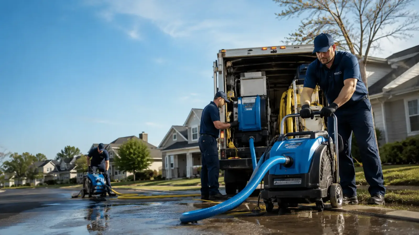 Flood Damage Cleanup in Buckholts, TX